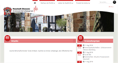 Desktop Screenshot of neustadt-hessen.de